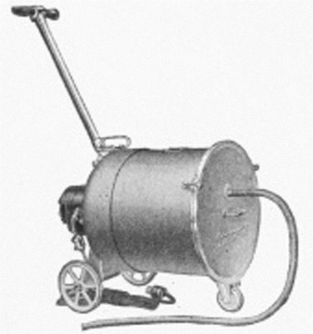 Первый пылесос Electric Suction Sweeper Company