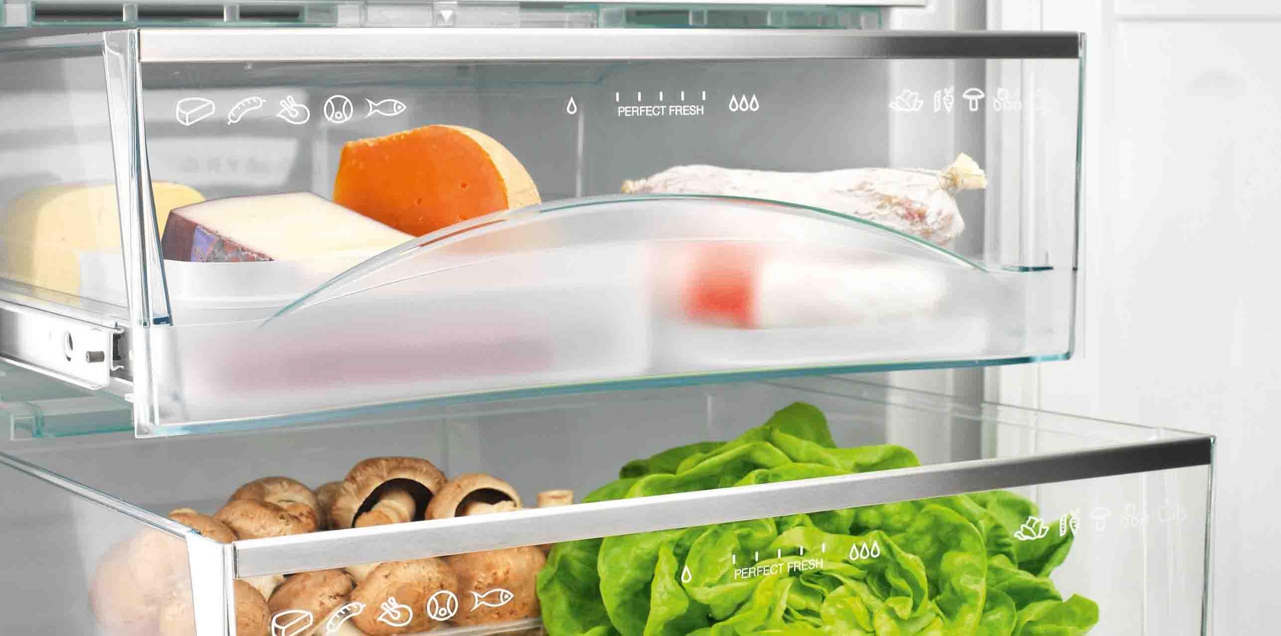 Хранение фруктов и овощей в холодильнике