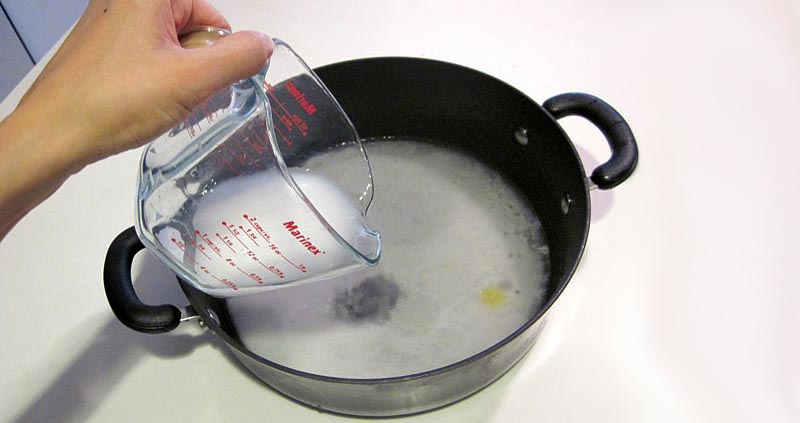 Рецепт для очистки тефлоновой сковороды