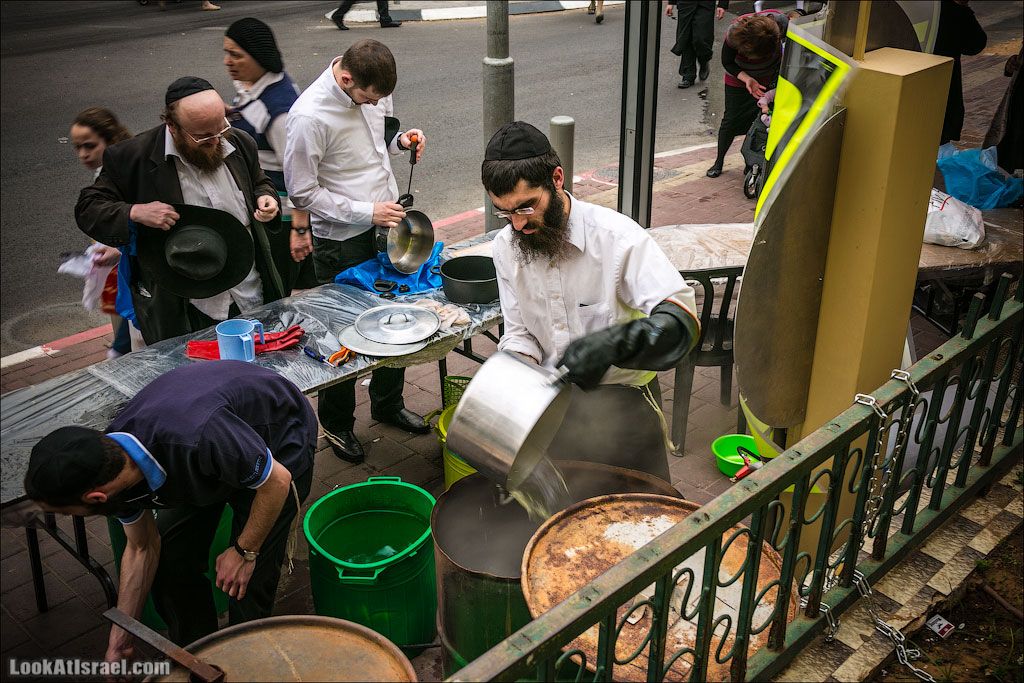 Уборка мусора в Израиле